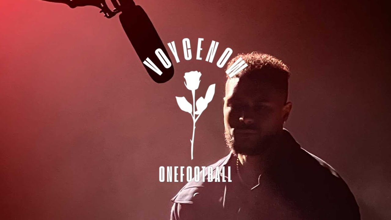 Manchester City Star unveils VOYCENOW x ONEFOOTBALL collab background