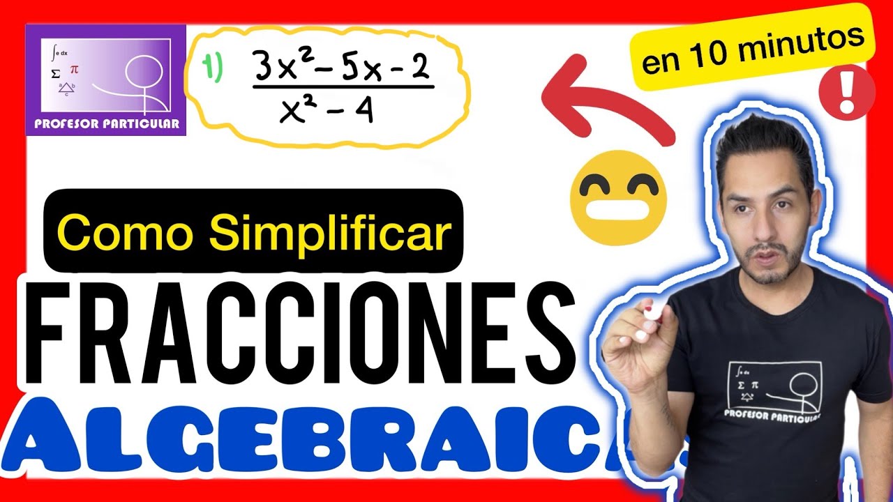 ✅Simplificación de Fracciones Algebraicas Ejercicios Resueltos