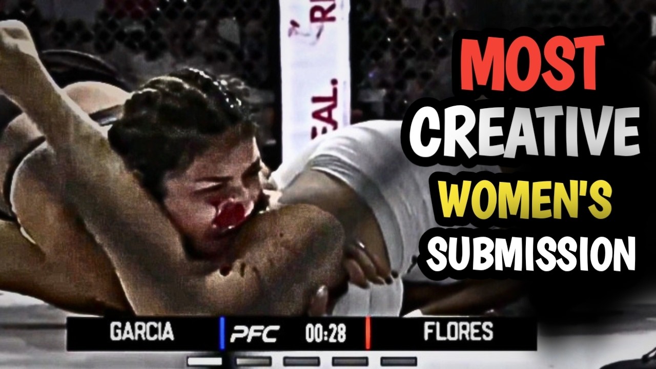 The Most Creative Female Submission Finishes of All Time background