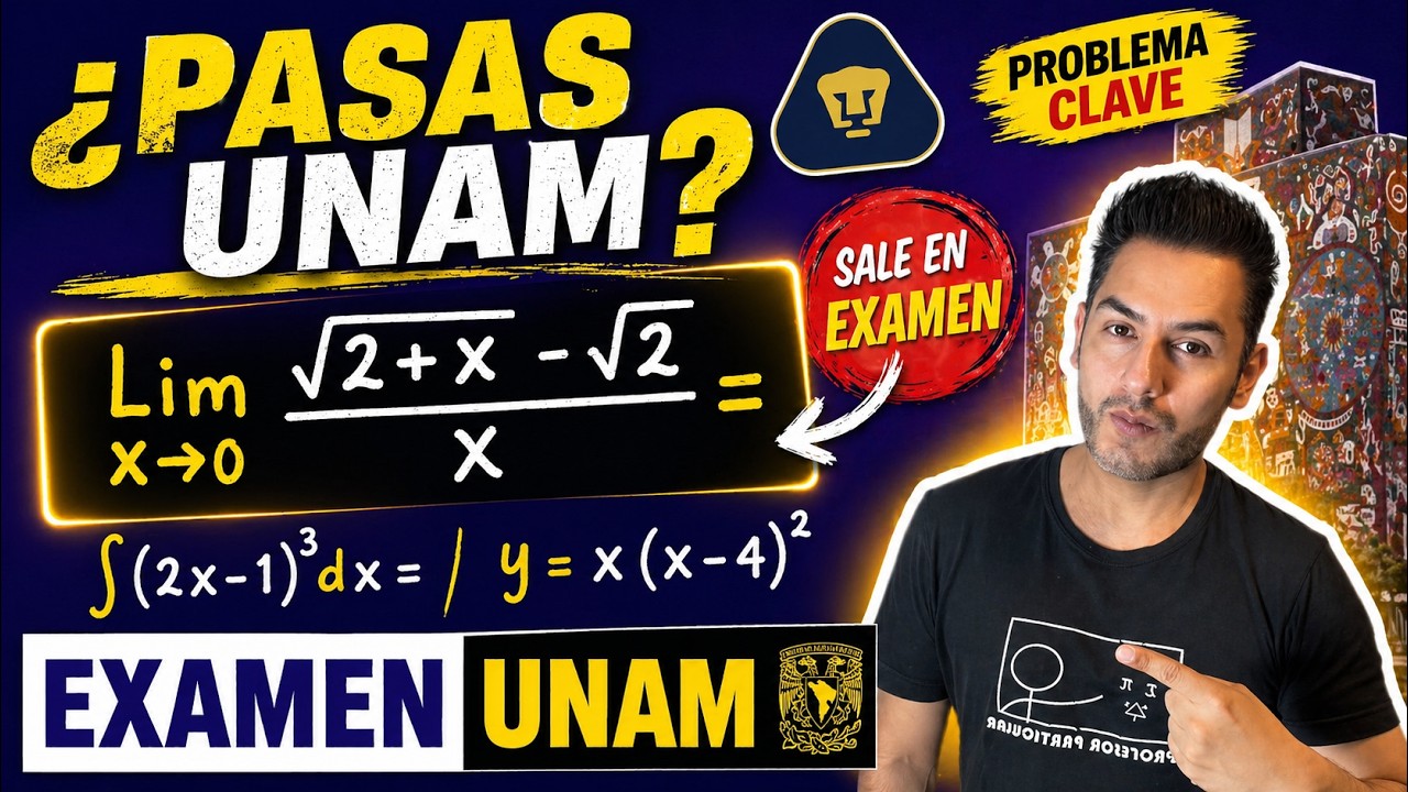✅GUÍA EXAMEN ADMISIÓN UNAM (APRUEBA TU EXAMEN!!💯)