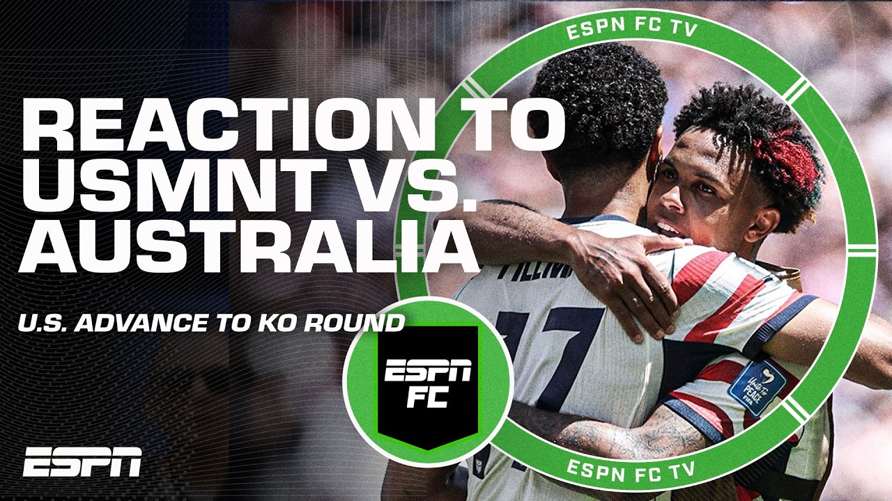 FULL REACTION to USA vs. Australia đ 'THE U.S. WERE IN CONTROL ALL NIGHT!' - Geoff Cameron | ESPN FC