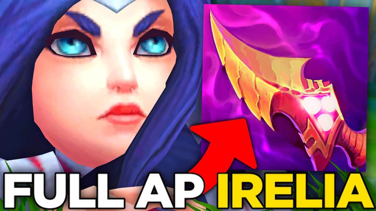 Irelia pod FULL AP bije całkiem sporo w League of Legends