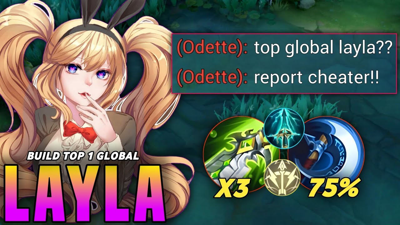 TOP GLOBAL LAYLA NEW 1 HIT BUILD AND EMBLEM 2026 π±π₯ (new season) BUILD TOP GLOBAL LAYLA!! - MLBB