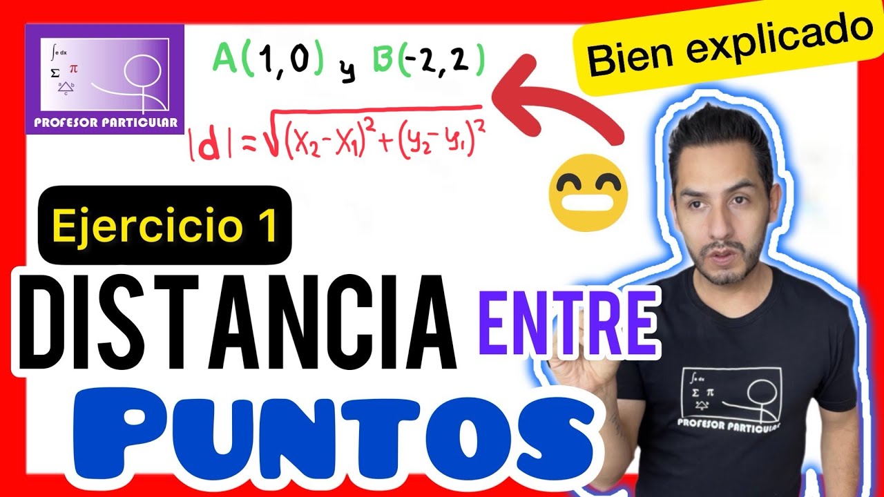 Distancia entre dos Puntos Ejercicios Resueltos