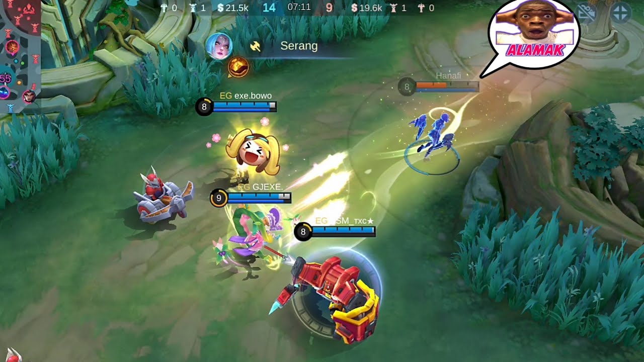 Kumpulan momen Lucu Para Anomali Rank Epic -MLBB MEME EXE