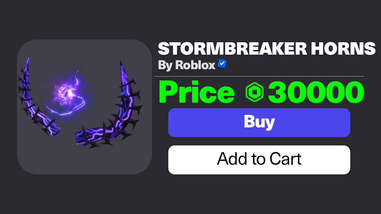NEW STORMBREAKER HORNS
