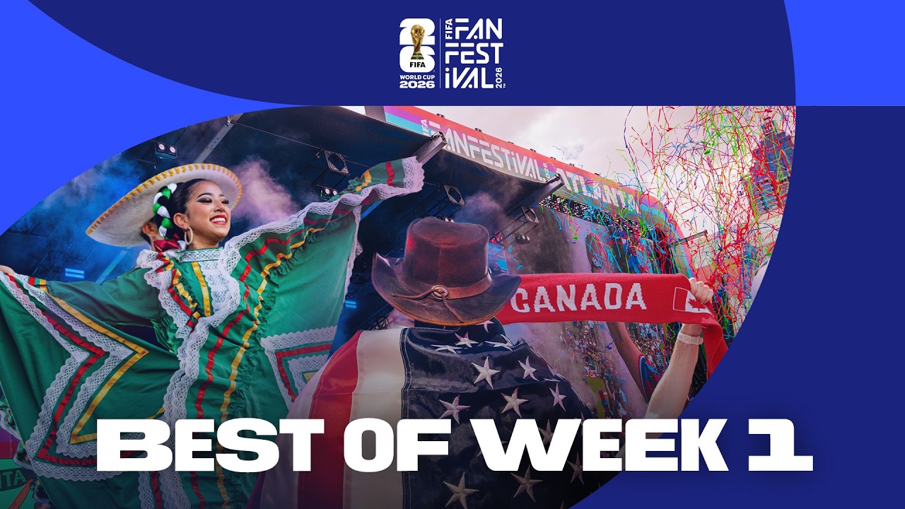 Two millions fans bringing the noise! 🥳 | FIFA Fan Festival | Best of Week 1