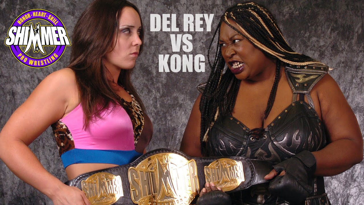 SHIMMER Women's Wrestling - Sara Del Rey vs. Amazing Kong from SHIMMER 15 on Oct. 13, 2007