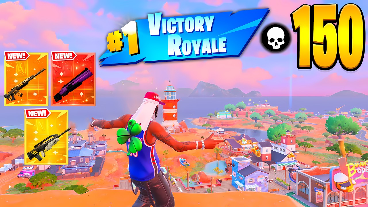 150 Elimination "Zero Build" John Wick Gameplay Wins (Fortnite Chapter 7 Season 3 New Season!)