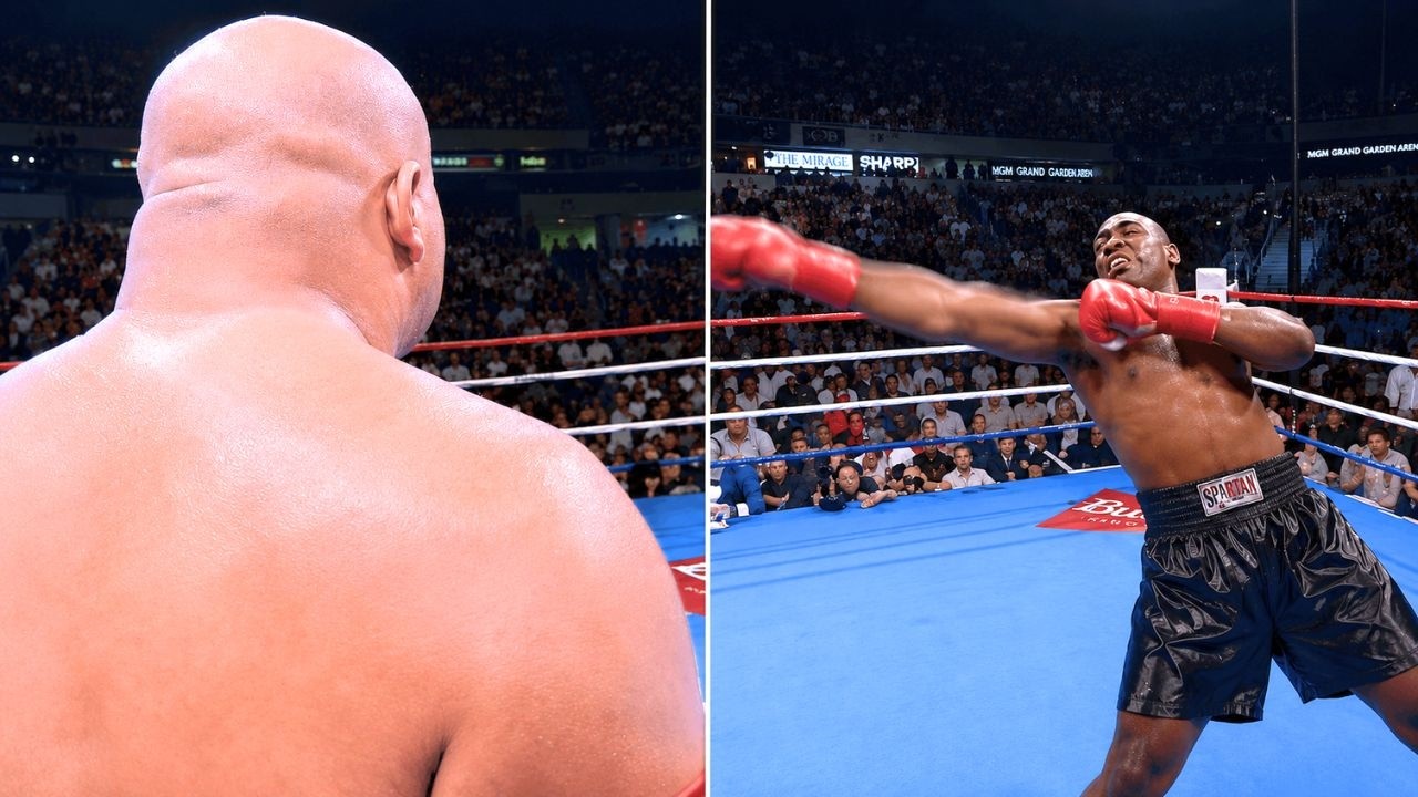Butterbean enfrenta al BOXEADOR más RÁPIDO del MUNDO background