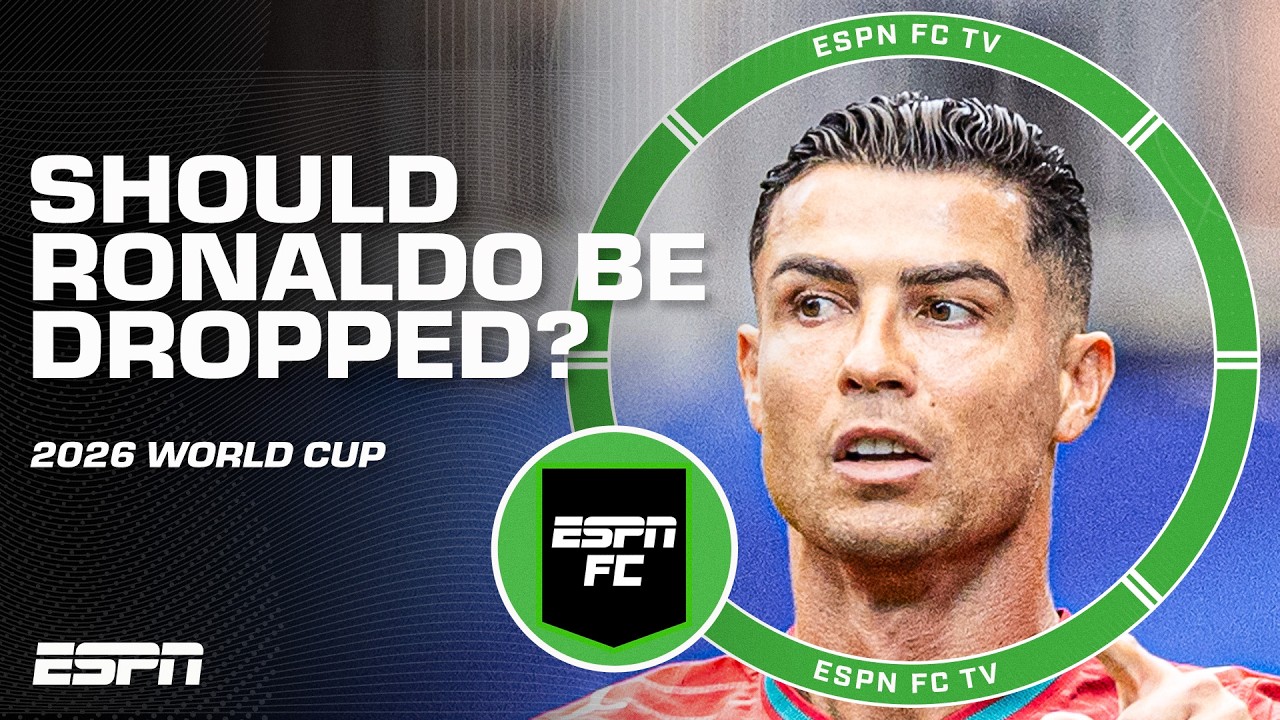Is it time for Portugal to DROP RONALDO? ЁЯШ│ 2026 World Cup | ESPN FC background