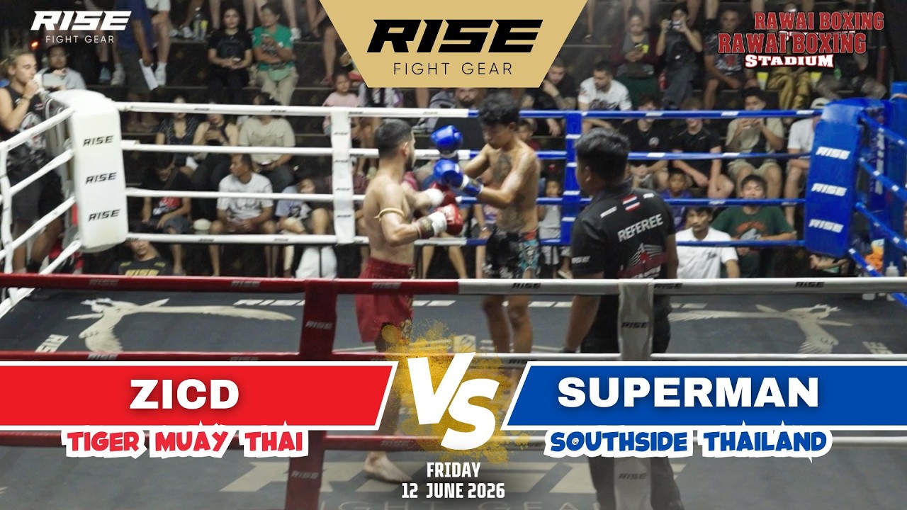 ЁЯЗ╡ЁЯЗ╕ Palestine vs Thailand ЁЯЗ╣ЁЯЗн | ZICD (Tiger Muay Thai) vs SUPERMAN (Southside Thailand) background