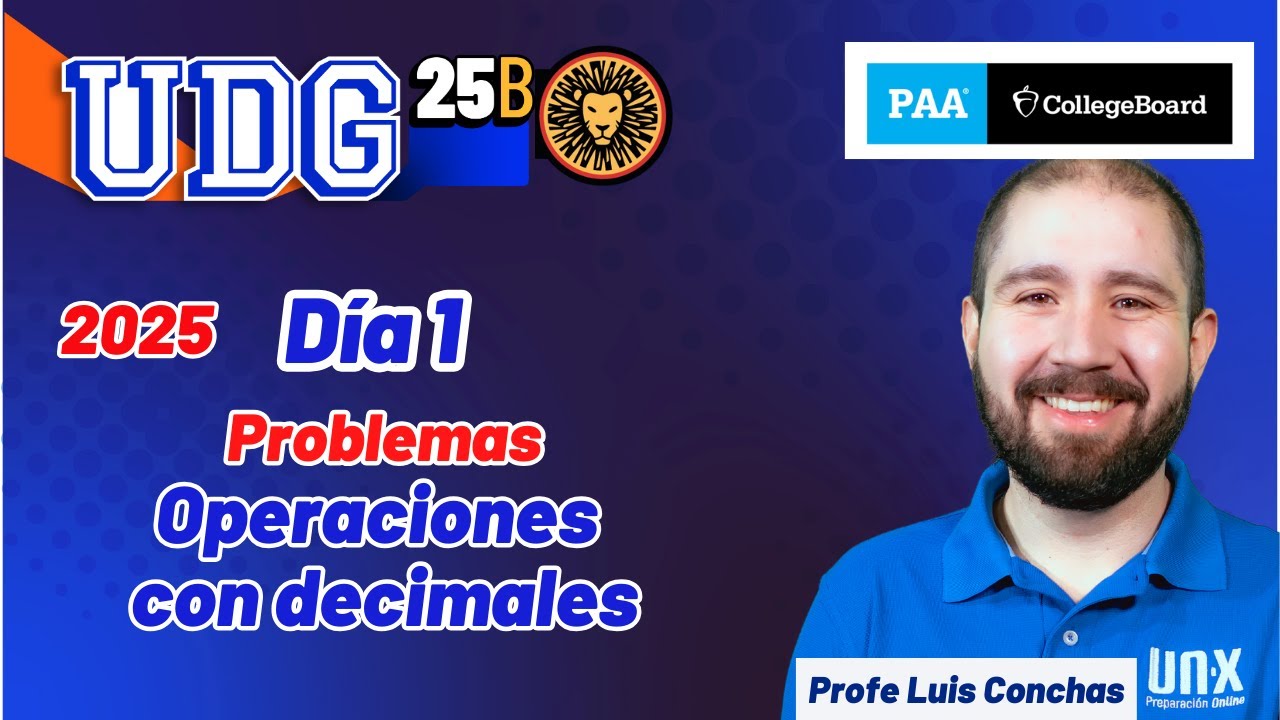 Curso Gratis PAA - 2025 - Examen UDG