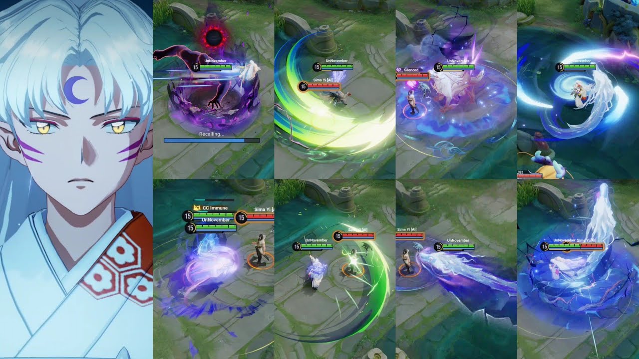 ULTIMATE GRAPHIC | SESSHOMARU SIMA YI | SKIN SHOWCASE | PRECIOUS TIER | HONOR OF KINGS x INUYASHA