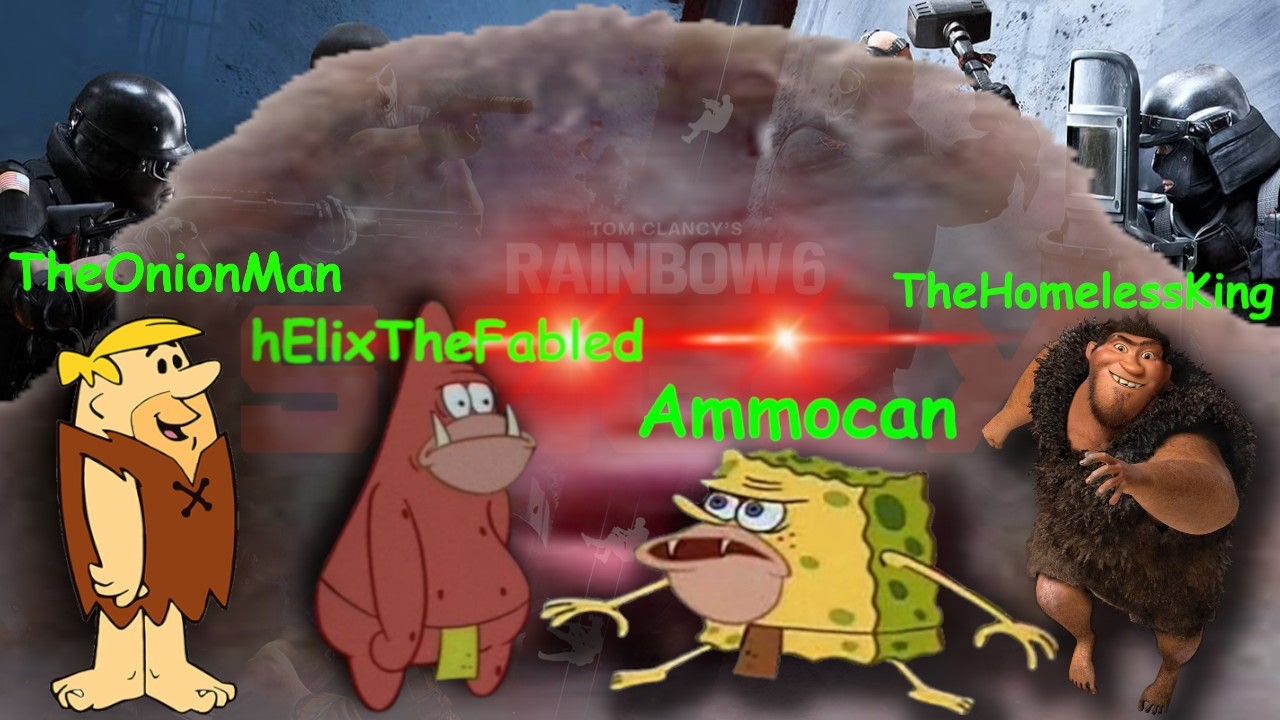 4 Concussed & Drooling Neanderthals Play Tom Clancy's Rainbow Six Siege Instead Of Discovering Fire