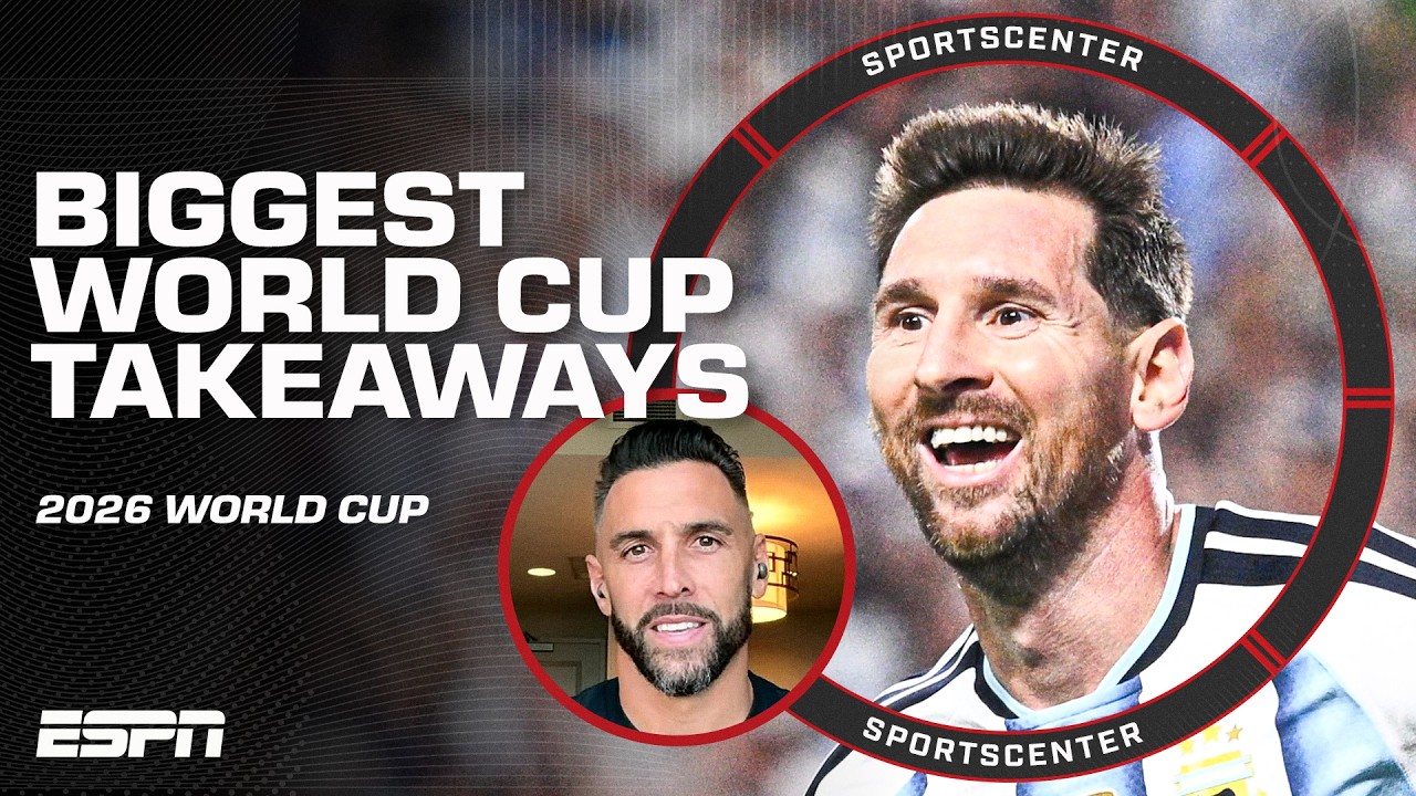 Geoff Cameron and Brek Shea on the BIGGEST TAKEAWAYS from the World Cup so far ⚽️ | SportsCenter background