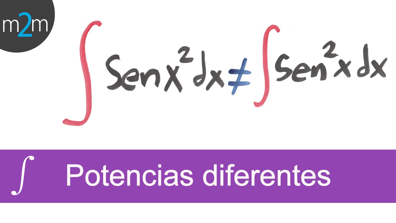Cálculo integral │ 6. Integrales trigonométricas con potencia