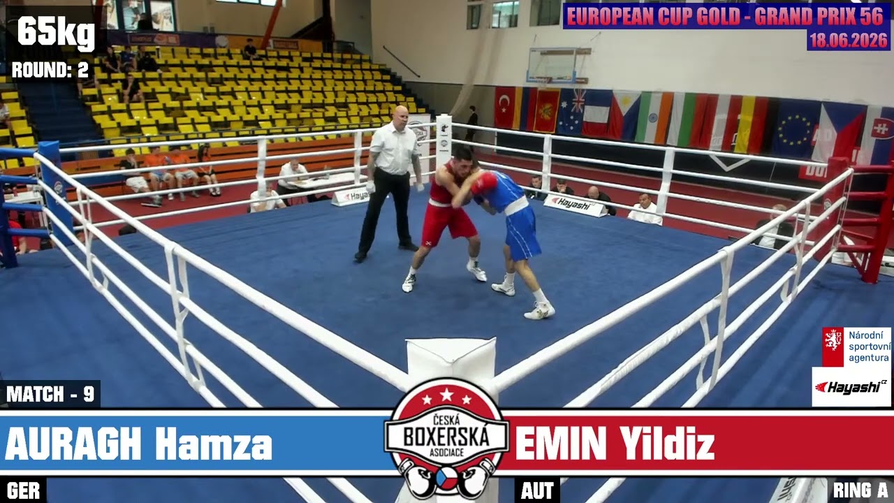Emin Yildiz (AUT) vs. Hamza Auragh (GER) Grand Prix Ústí nad Labem 2026 QF's (65kg)