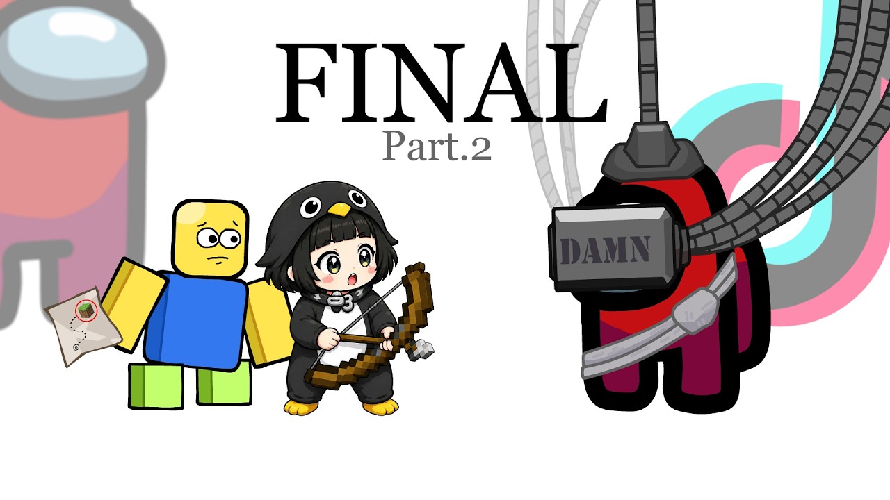 Gugugaga Penguin Save Mini Crewmate Final - Part. 2 | Among Us
