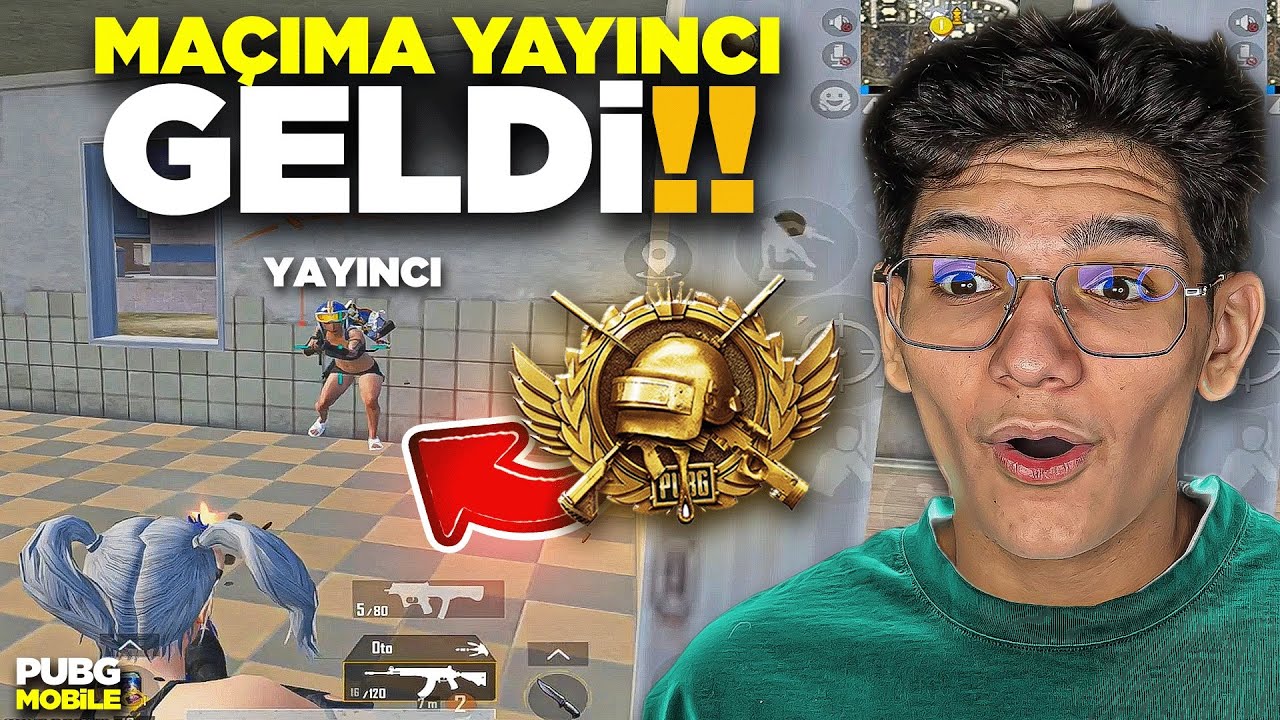 MAÇIMA YAYINCI GELDİ! FATİH LİGİ MAÇ - PUBG MOBİLE