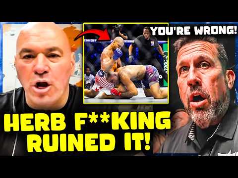 Dana White GOES OFF On Herb Dean Over Alex Pereira Stoppage, Big John McCarthy BREAKS SILENCE!