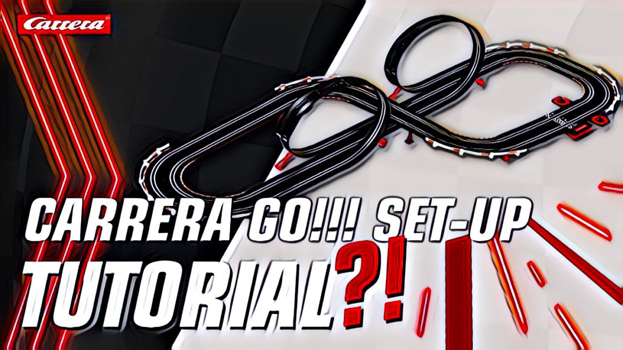 @Carrera GO!!! Tutorial | How to set up the Carrera slotcar race track! ⚙️ background