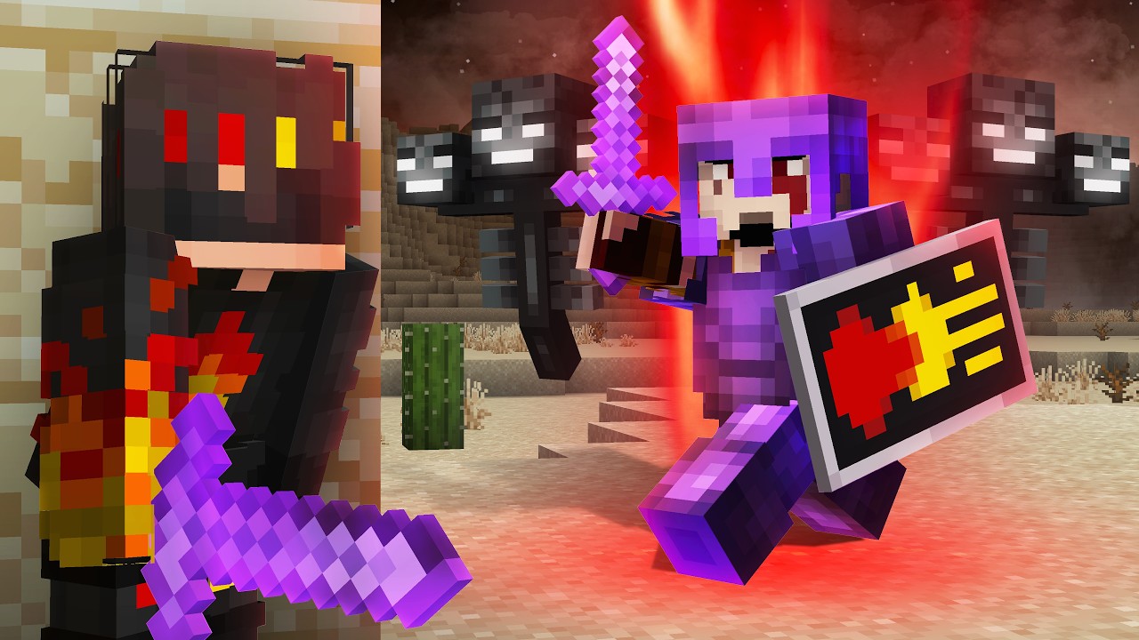 I Got Hunted By a Minecraft Combat Master background