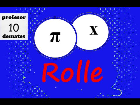 Teorema de Rolle ejercicios resueltos
