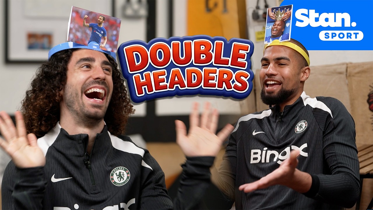 DOUBLE HEADERS: Marc Cucurella and Robert Sanchez STRUGGLE to guess former Chelsea stars