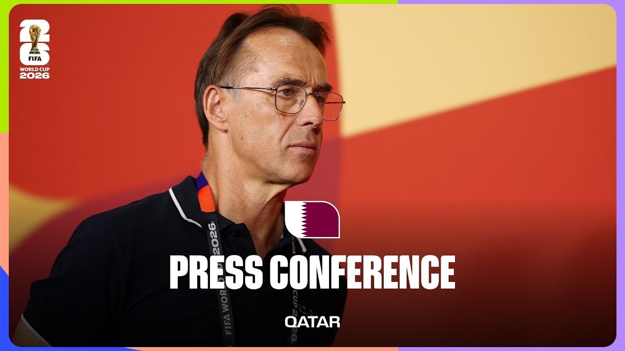 Post-Match Press Conference: Qatar's Julen Lopetegui On 6-0 Loss To Canada background