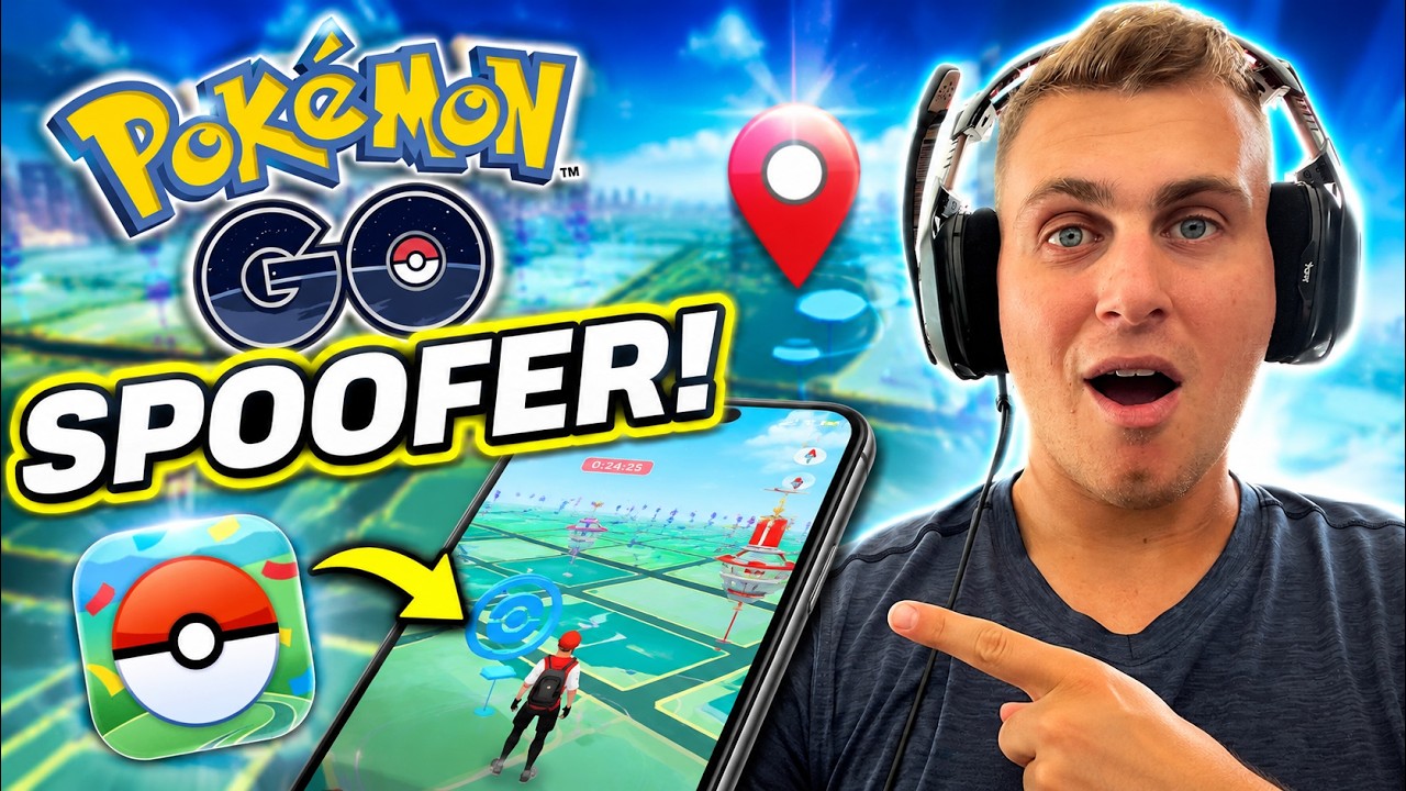 How to Spoof in Pokémon GO in 2026 ✅ No Computer EASY Method iOS & Android background