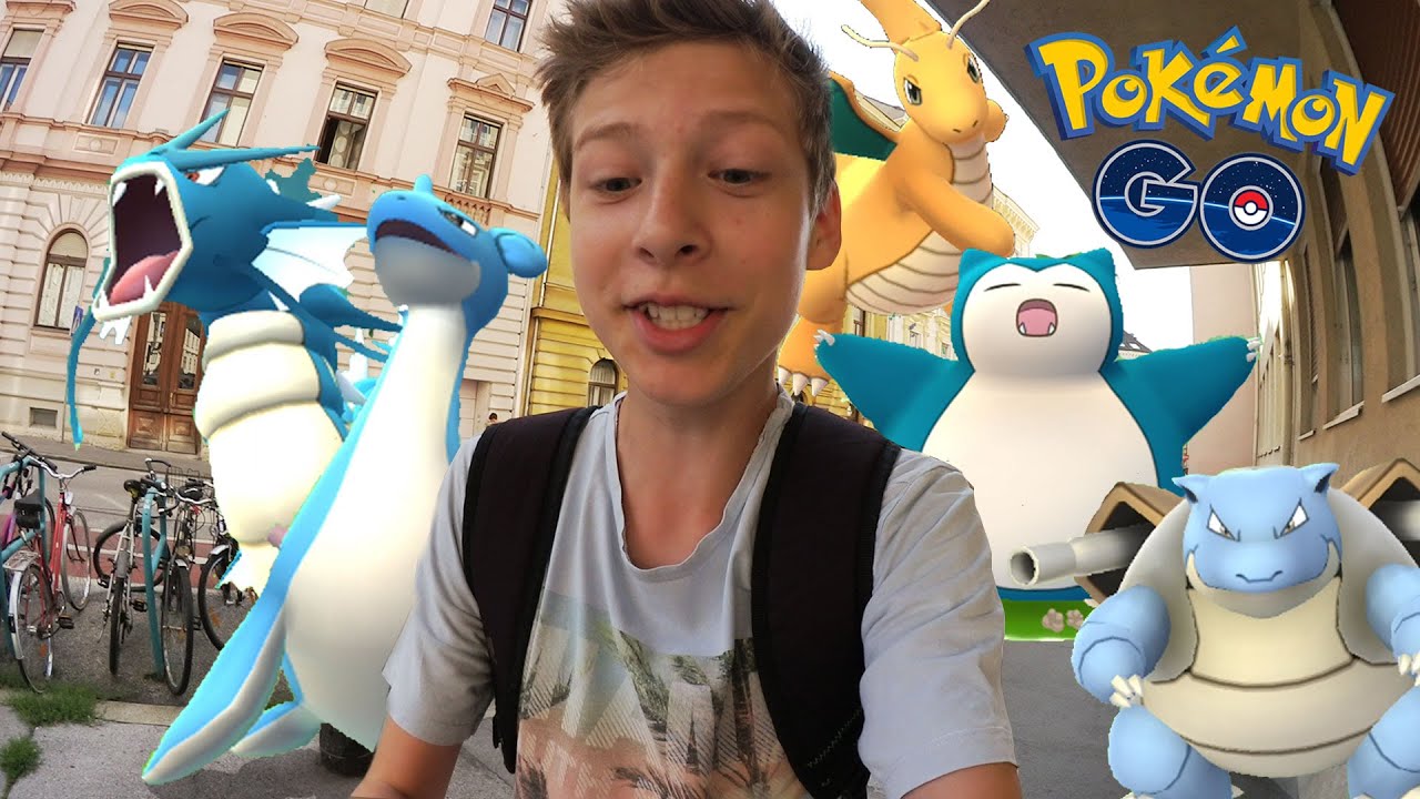 2x Relaxo, Dragoran, Turtok, Lapras und Garados wild fangen!!! • Pokemon Go deutsch background