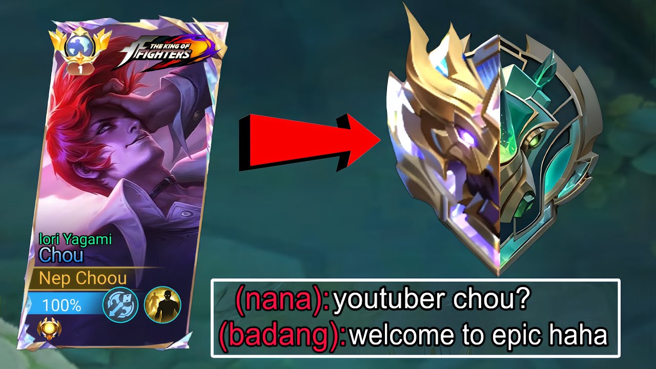 TOP GLOBAL CHOU LEGEND RANK INSANE GAMEPLAY-(ENEMY CRIED)-MLBB