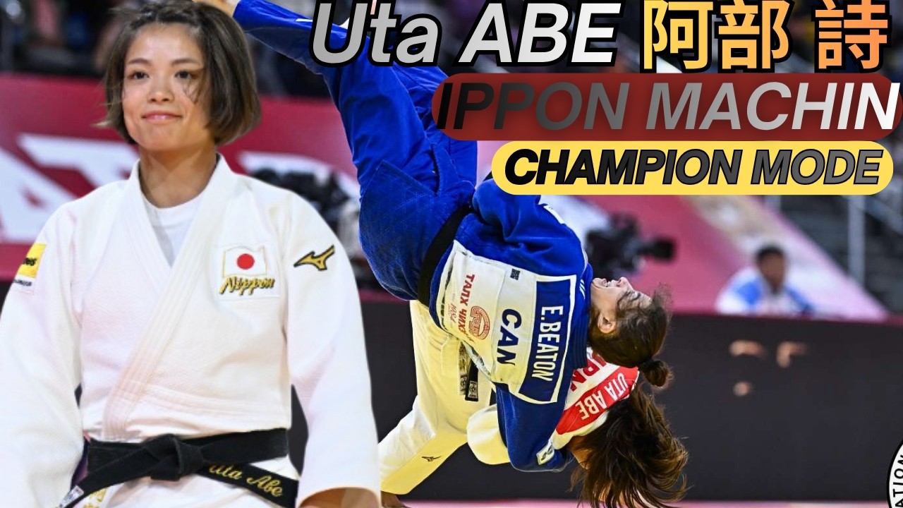 IPPON MACHINE! Uta ABE ้ฟ้จ่ฉฉ Destroys Opponent in Seconds ๐ฑ๐ฅ UlaanbaatarGS 2026โก background