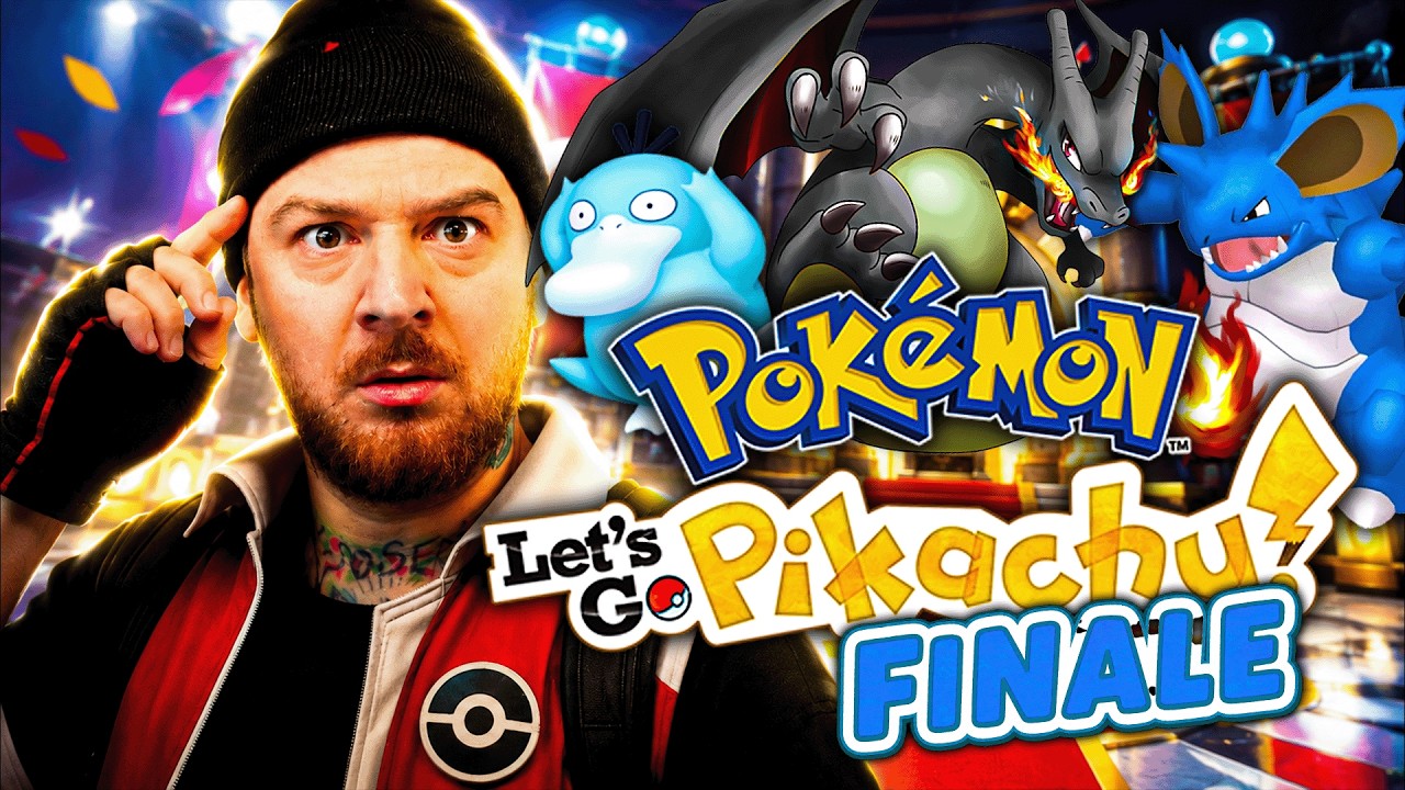 Wir sind im FINALE 🔥🟡 POKÉMON LET'S GO PIKACHU 🌎 Lets Play #10 background