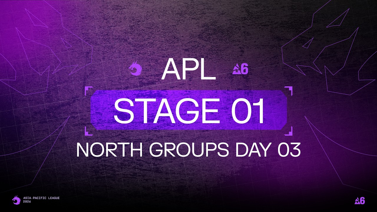 Stage 01 2026: APL APAC North - Day 3 background