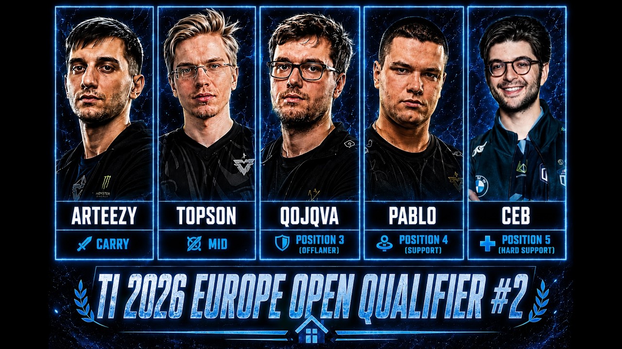 TOPSON | TI 2026 EUROPE OPEN QUALIFIERS #2 Vs THEBOYS67 (BO1) 🔥