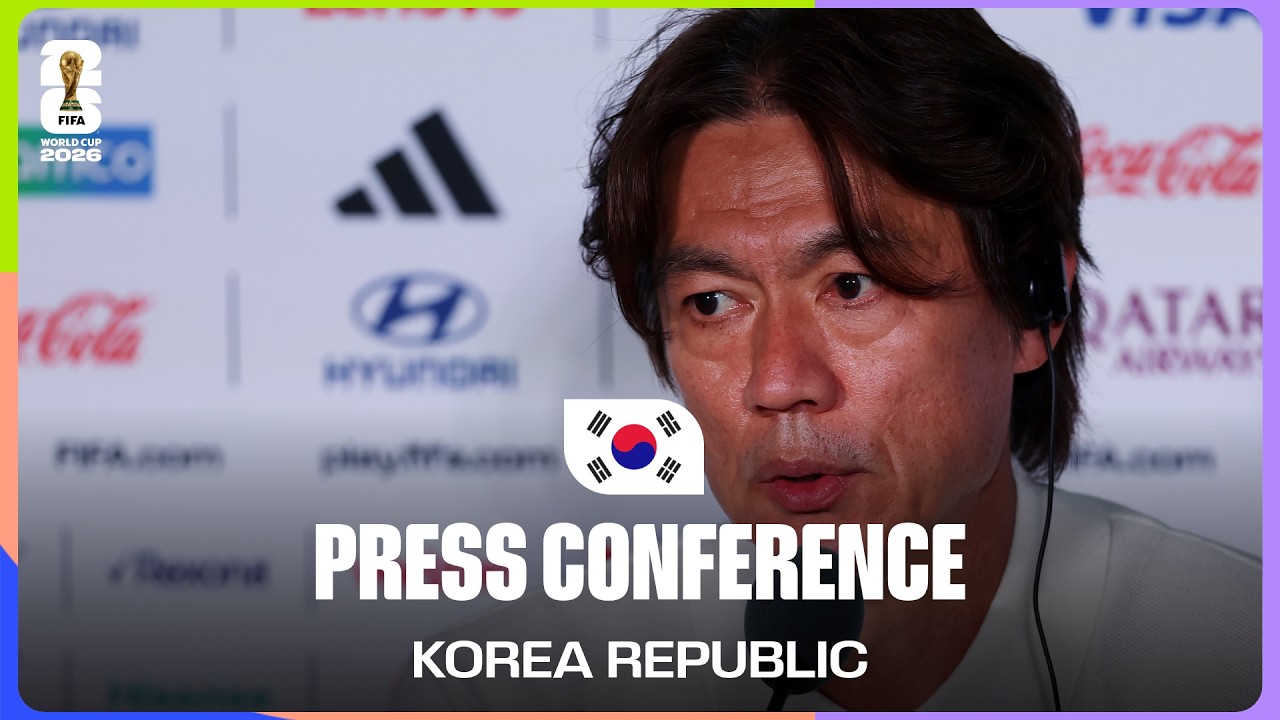 Post-Match Press Conference: Korea Republic's Hong Myung-bo On 1-0 Loss Against Mexico
