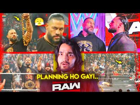 'Bloodline Mission Shuru🔥🩸' Roman Reigns New Ula Fala & Secret Message - WWE Raw Highlights background