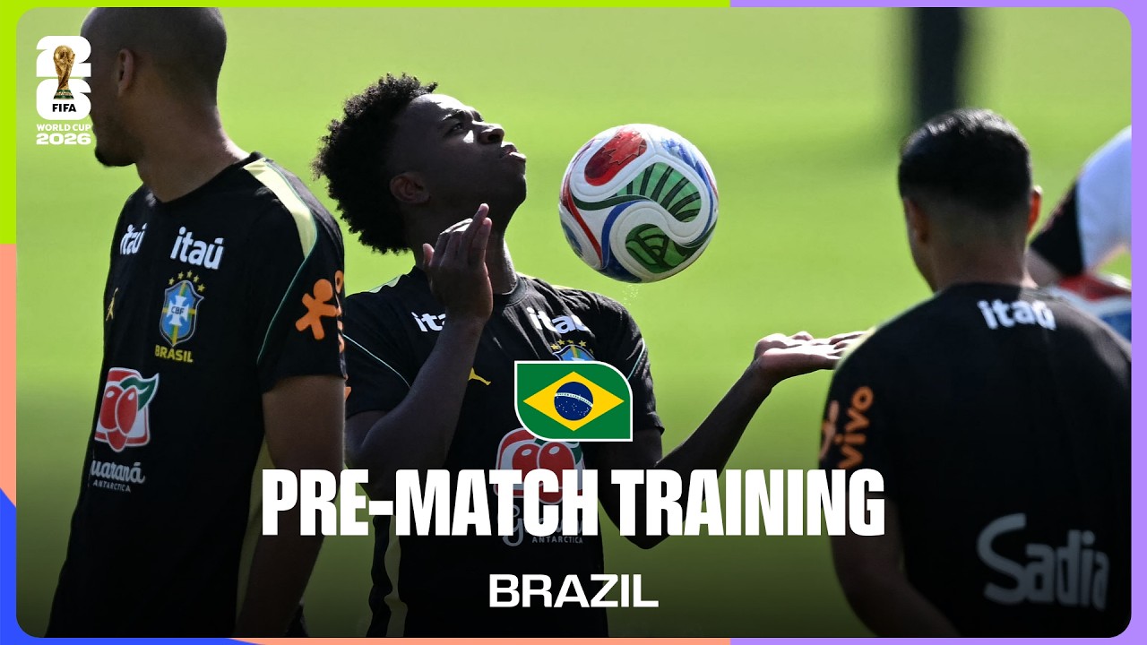 Brazil Train Before Haiti | FIFA World Cup 2026™ background