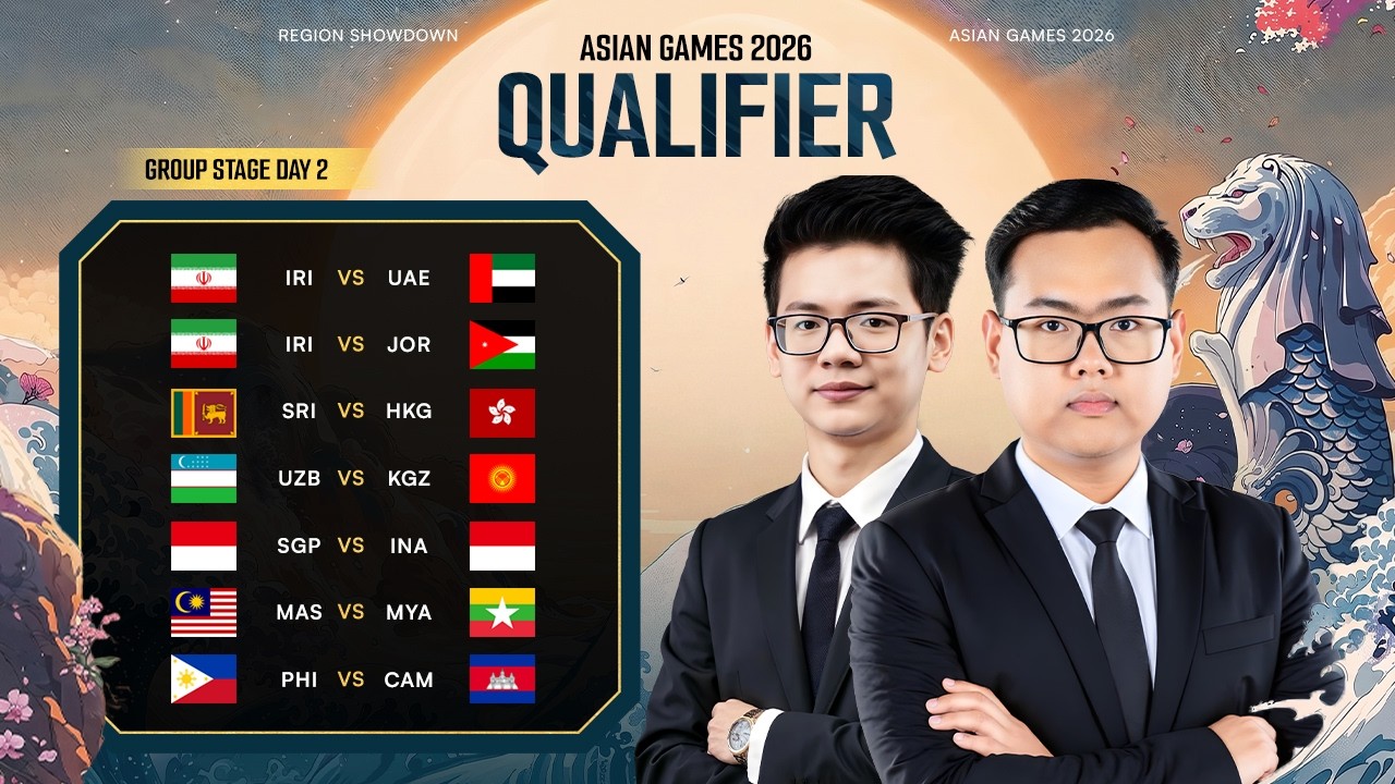2026 Asian Games Esports Events Mobile Legends: Bang Bang Qualifiers Day 2 ๐ฒ๐ฒLIVE๐ด