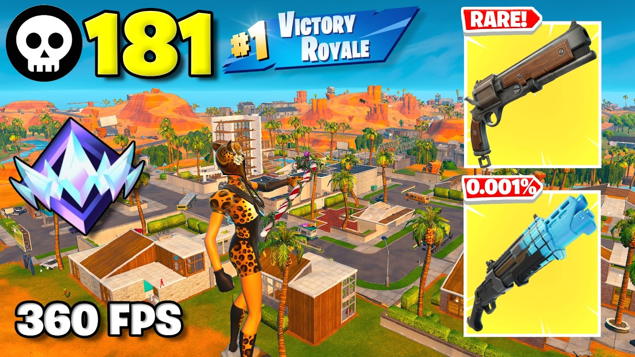 181 Elimination "RANKED RELOAD” Gameplay Wins (Fortnite Chapter 7 Season 3 PS5 Controller)