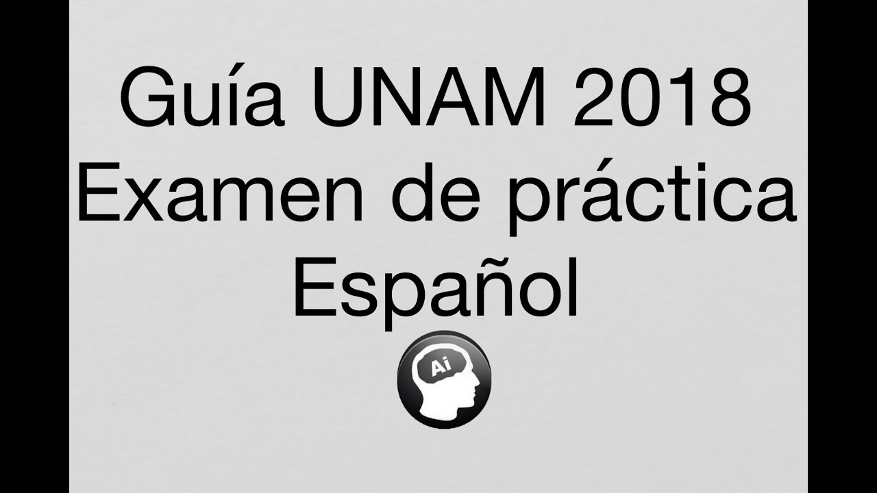 UNAM 2018 - ÁREA 4: HUMANIDADES