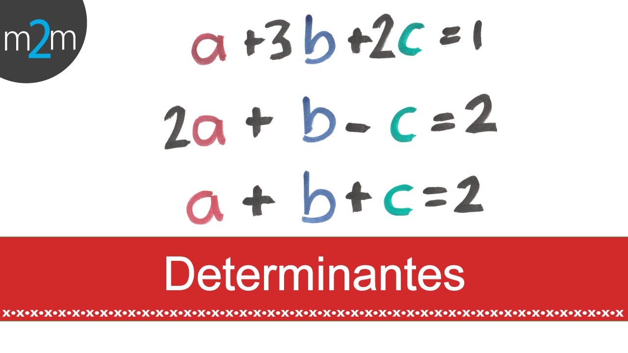 Álgebra │ 10. Sistemas de ecuaciones lineales 3x3