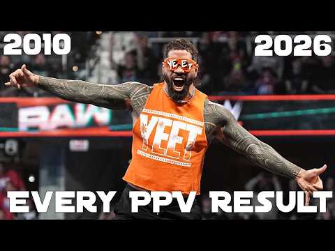 Every Jey Uso's WWE PPV Result (2010-2026) background