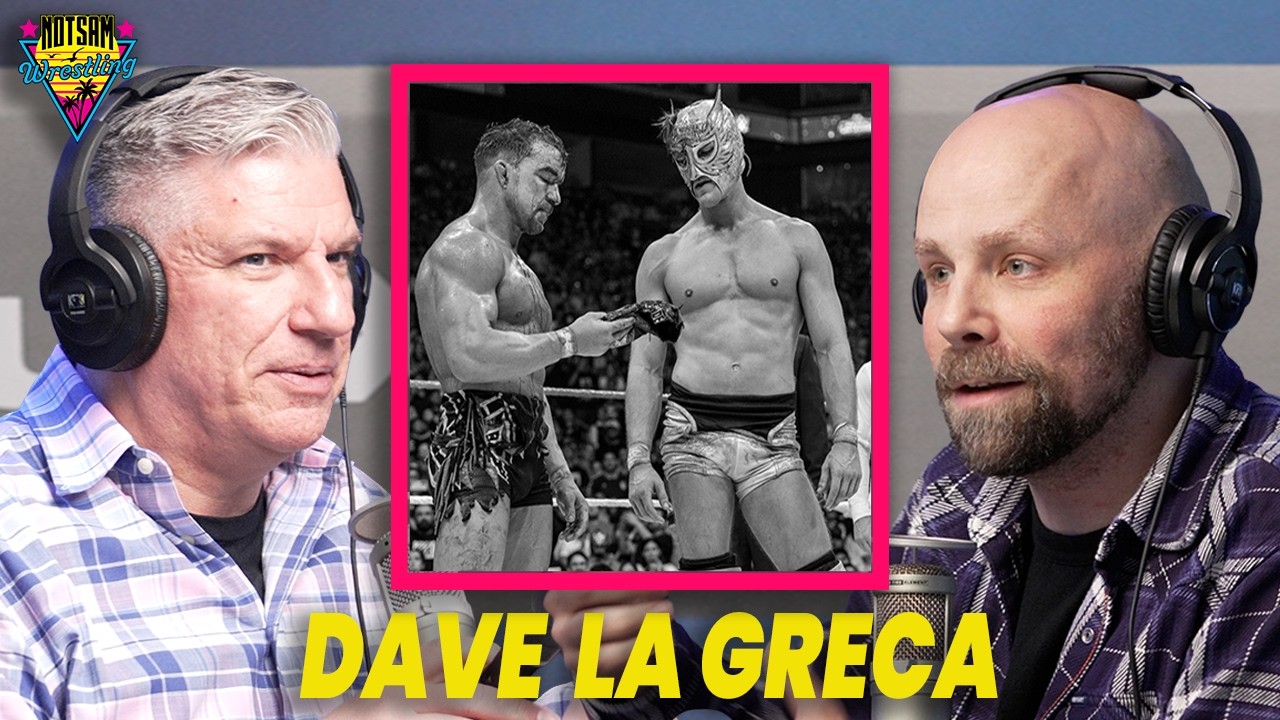 Was Grande Americano Mask v Mask The Best WWE Match in Years with Dave Lagreca | Notsam Wrestling background