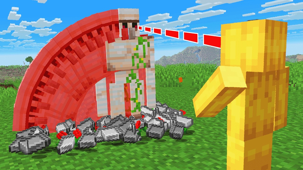 Minecraft but Everything I Look at Multiplies