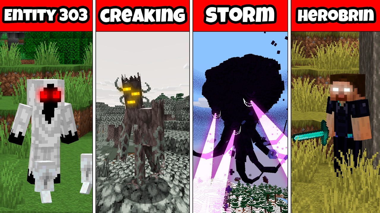 I KILLED ALL Bosses in Minecraft Survival 2026 background