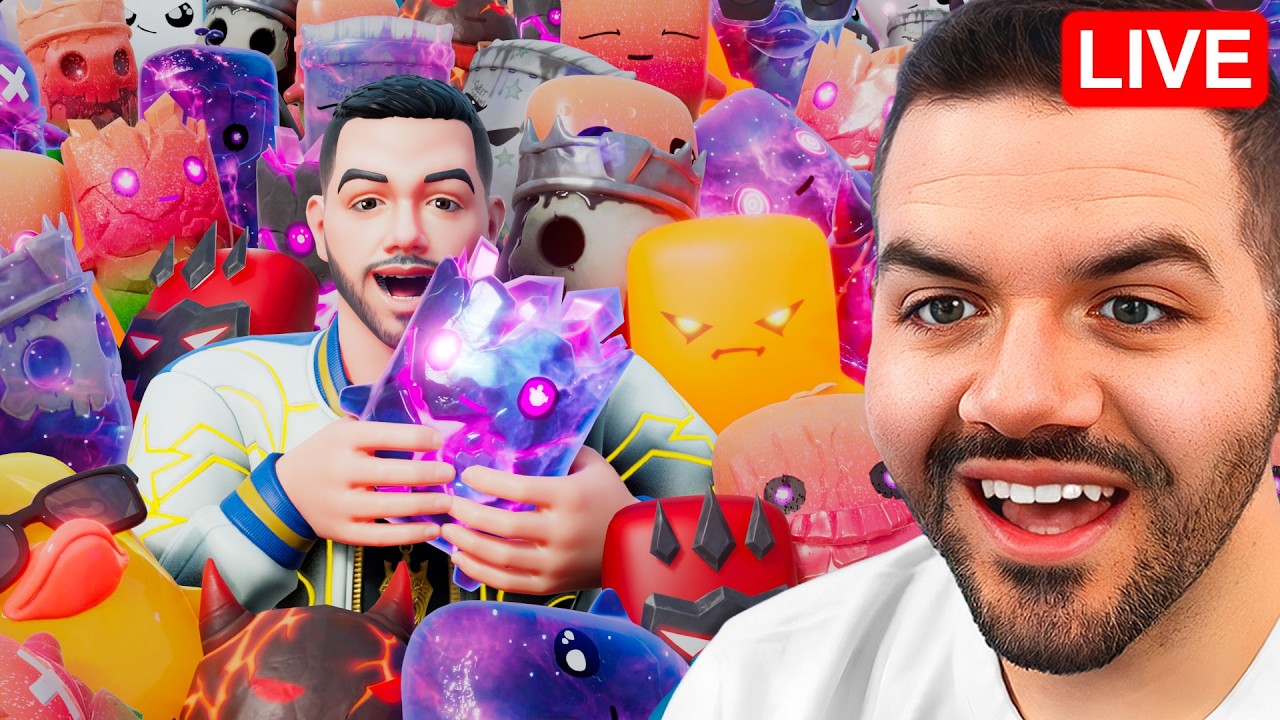 HUNTING *NEW* GALAXY SPRITES IN FORTNITE!