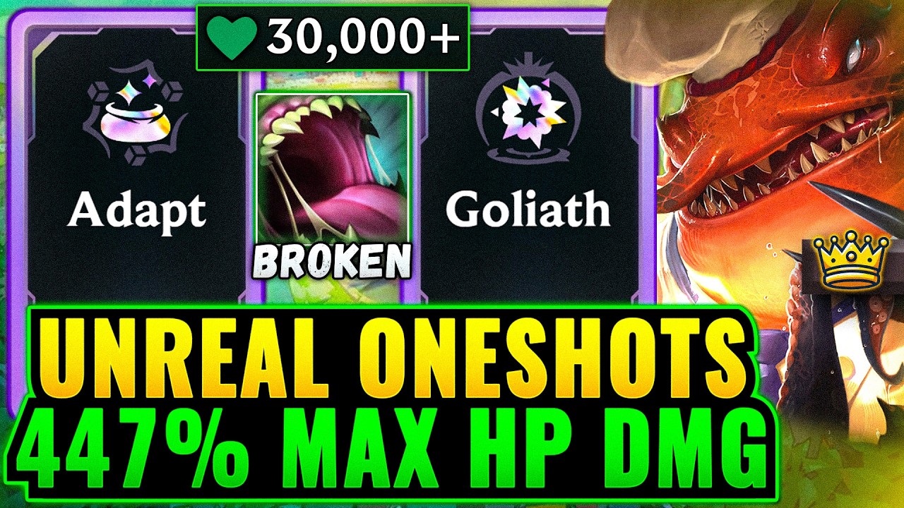 27K Damage Tongue Lash: Cross Map One Shots - ADAPt + Goliath Tahm Kench | League Arena Gameplay